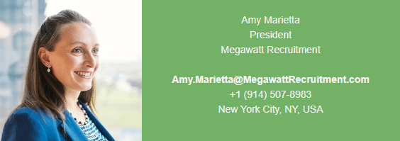 Business card for Amy Marietta